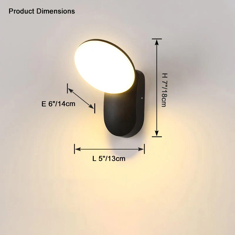 WOMO Outdoor Motion Detector Wall Light-WM9085 - Image 7