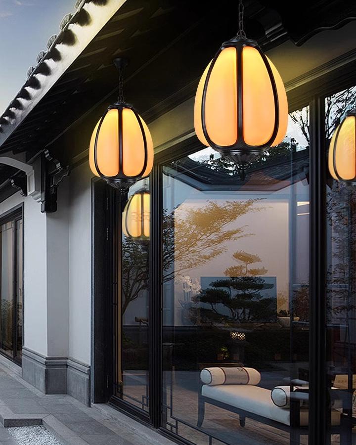 WOMO Outdoor Pumpkin Pendant Light-WM9032 - Image 10