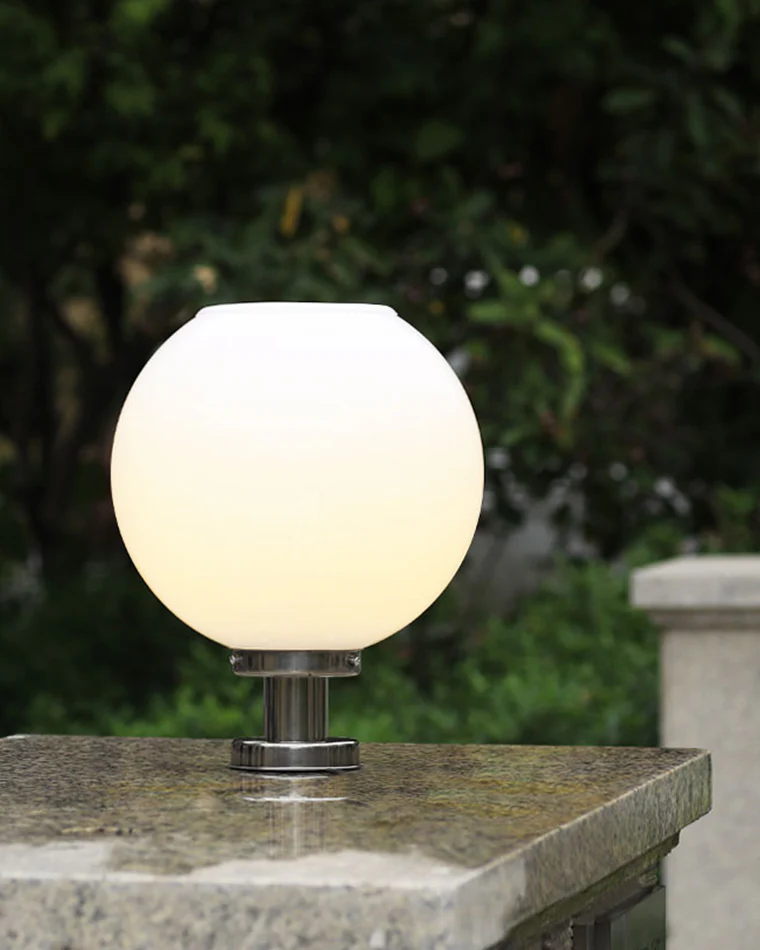 WOMO Globe Outdoor Pillar Light-WM9217 - Image 11