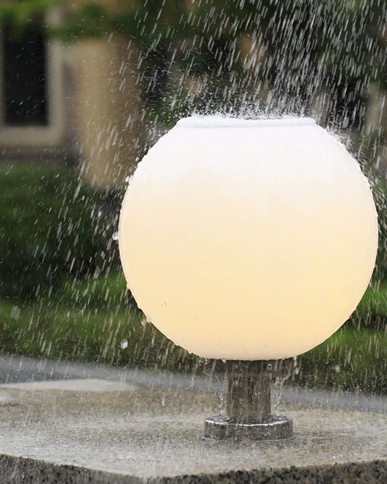 WOMO Globe Outdoor Pillar Light-WM9217 - Image 6