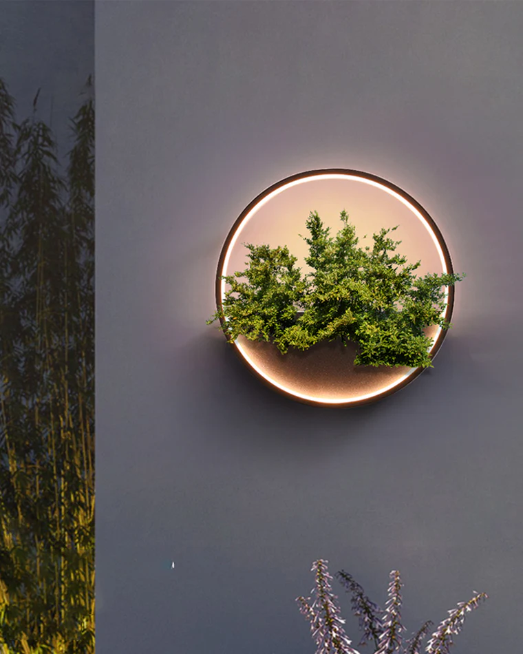 WOMO Outdoor Plant Wall Light-WM9013 - Image 19