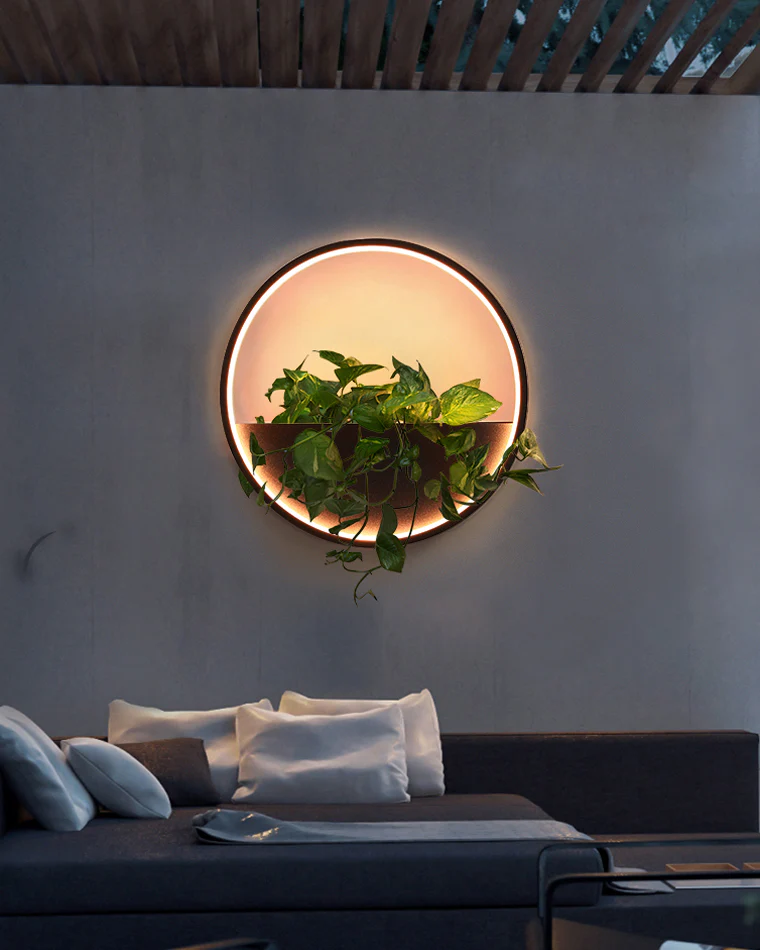 WOMO Outdoor Plant Wall Light-WM9013 - Image 21