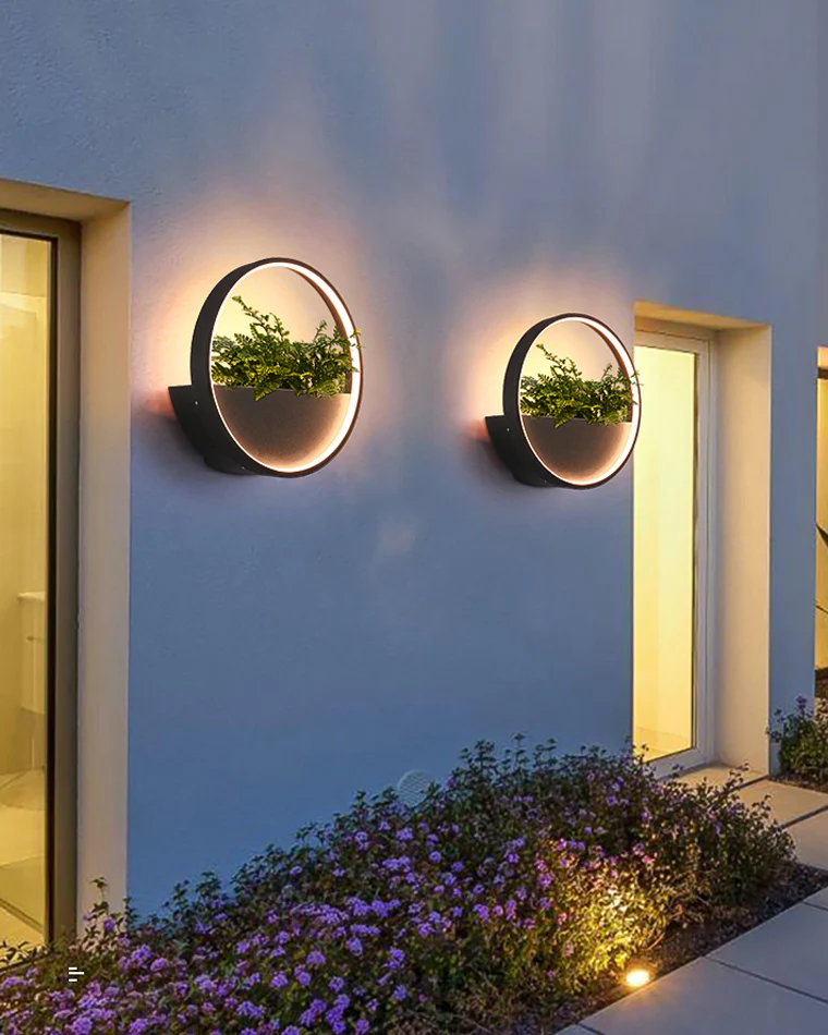 WOMO Outdoor Plant Wall Light-WM9013 - Image 22