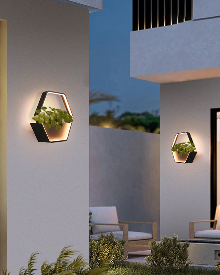 WOMO Outdoor Plant Wall Light-WM9013 - Image 29