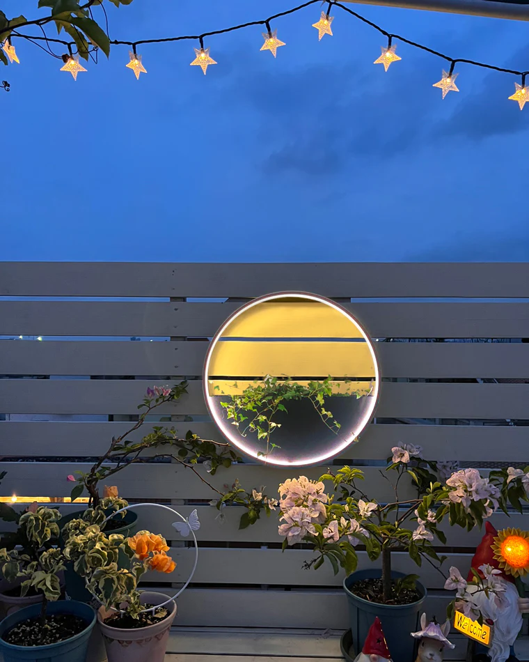 WOMO Outdoor Plant Wall Light-WM9013 - Image 3