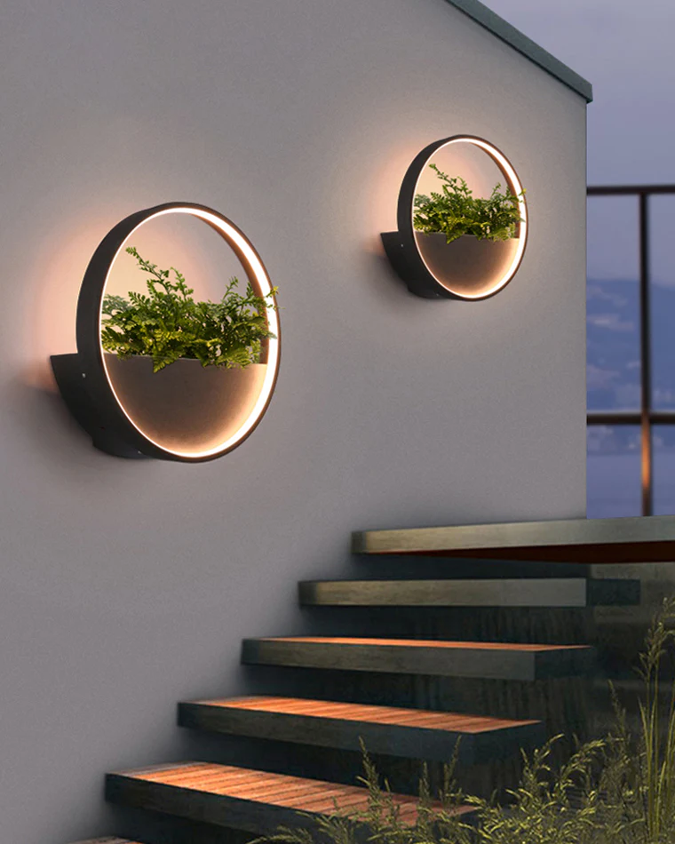 WOMO Outdoor Plant Wall Light-WM9013 - Image 33