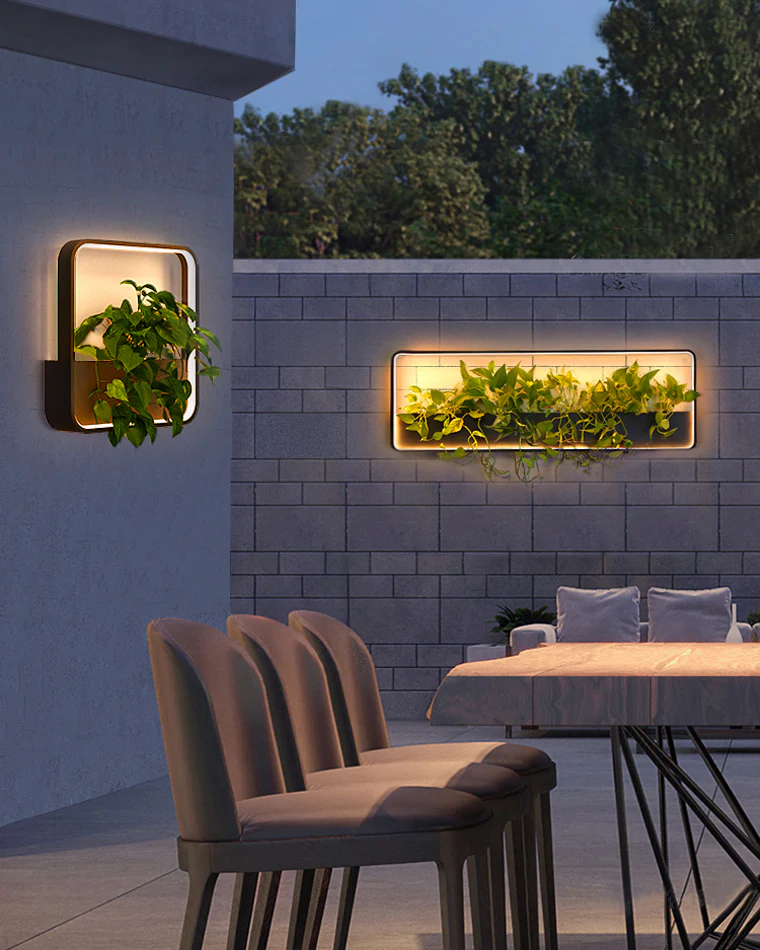 WOMO Outdoor Plant Wall Light-WM9013 - Image 36