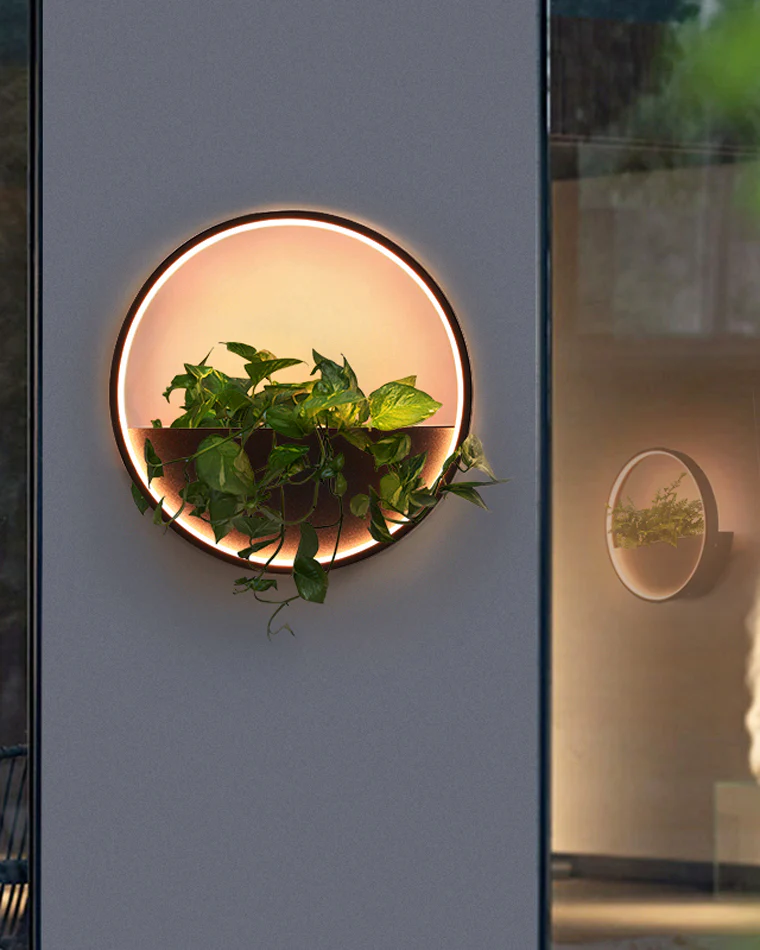 WOMO Outdoor Plant Wall Light-WM9013 - Image 7