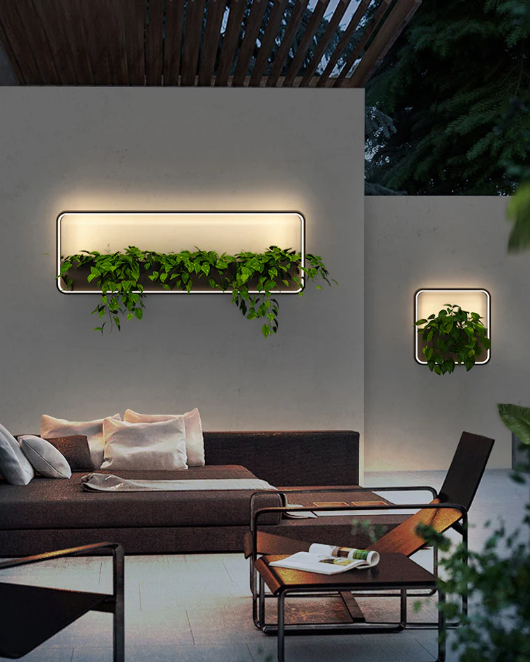 WOMO Outdoor Plant Wall Light-WM9013 - Image 8