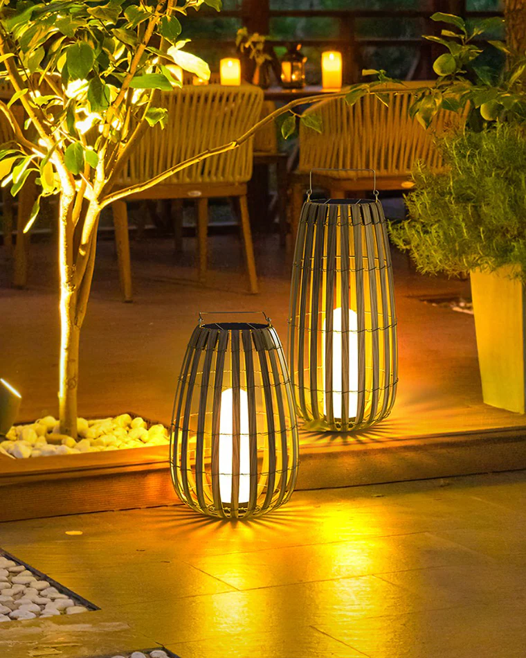 WOMO Outdoor Solar Hanging Lantern-WM9005 - Image 17