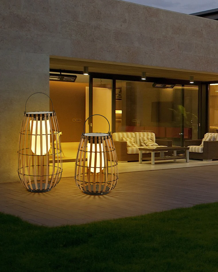 WOMO Outdoor Solar Hanging Lantern-WM9005 - Image 23