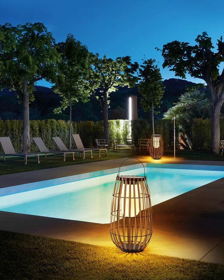 WOMO Outdoor Solar Hanging Lantern-WM9005 - Image 3