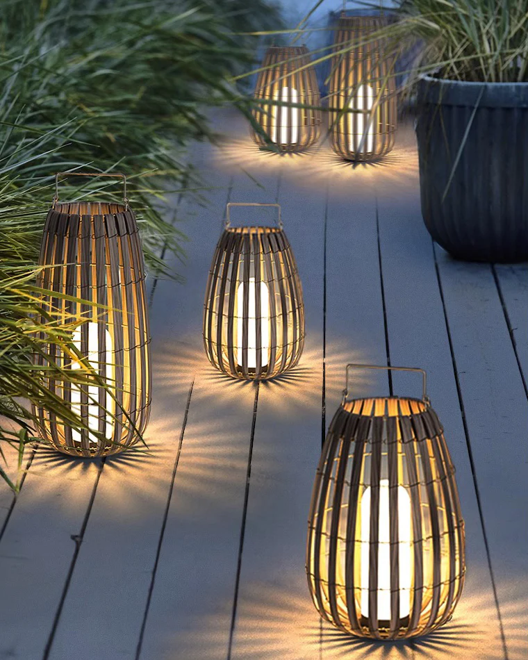 WOMO Outdoor Solar Hanging Lantern-WM9005 - Image 4