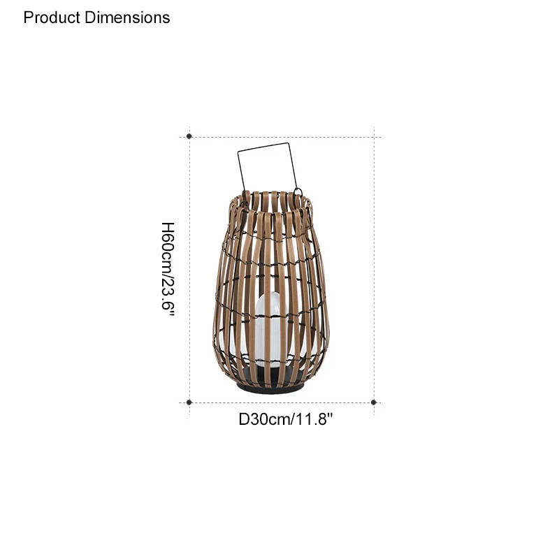 WOMO Outdoor Solar Hanging Lantern-WM9005 - Image 41