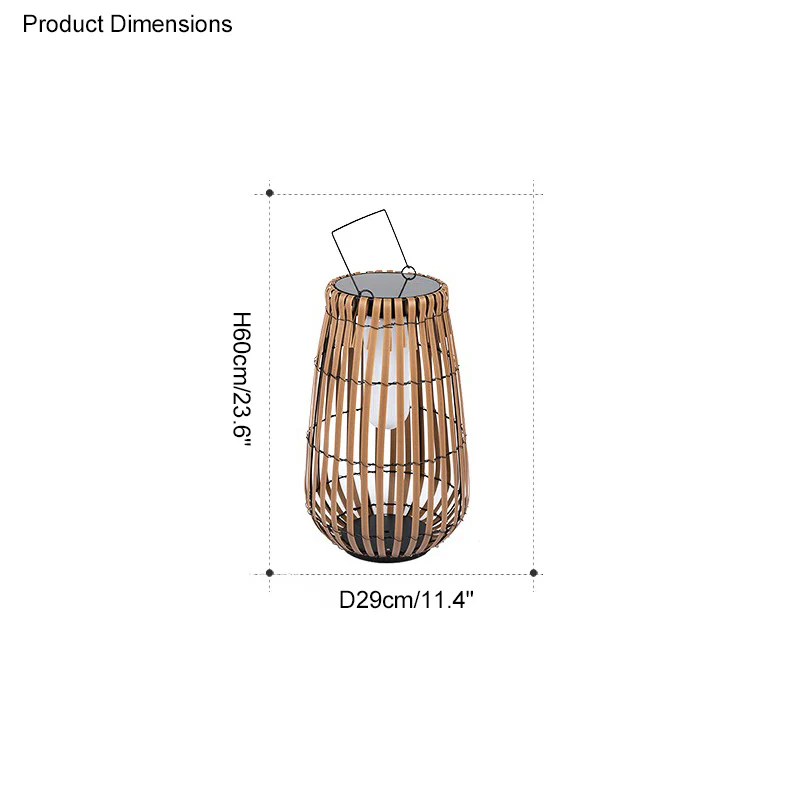WOMO Outdoor Solar Hanging Lantern-WM9005 - Image 45