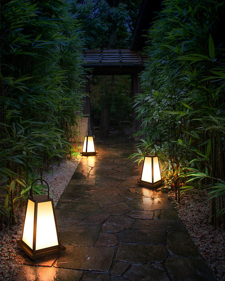 WOMO Outdoor Solar Hanging Lantern-WM9088 - Image 3