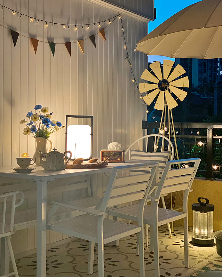 WOMO Outdoor Solar Lantern Light-WM9021 - Image 10