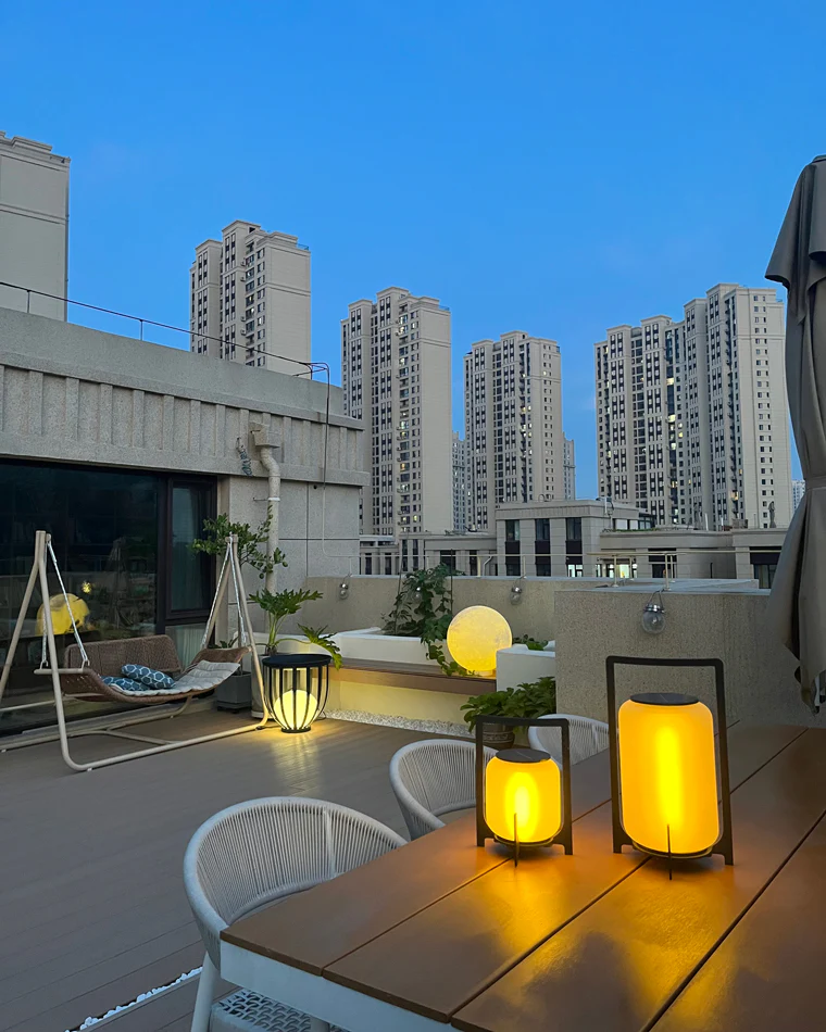 WOMO Outdoor Solar Lantern Light-WM9021 - Image 14