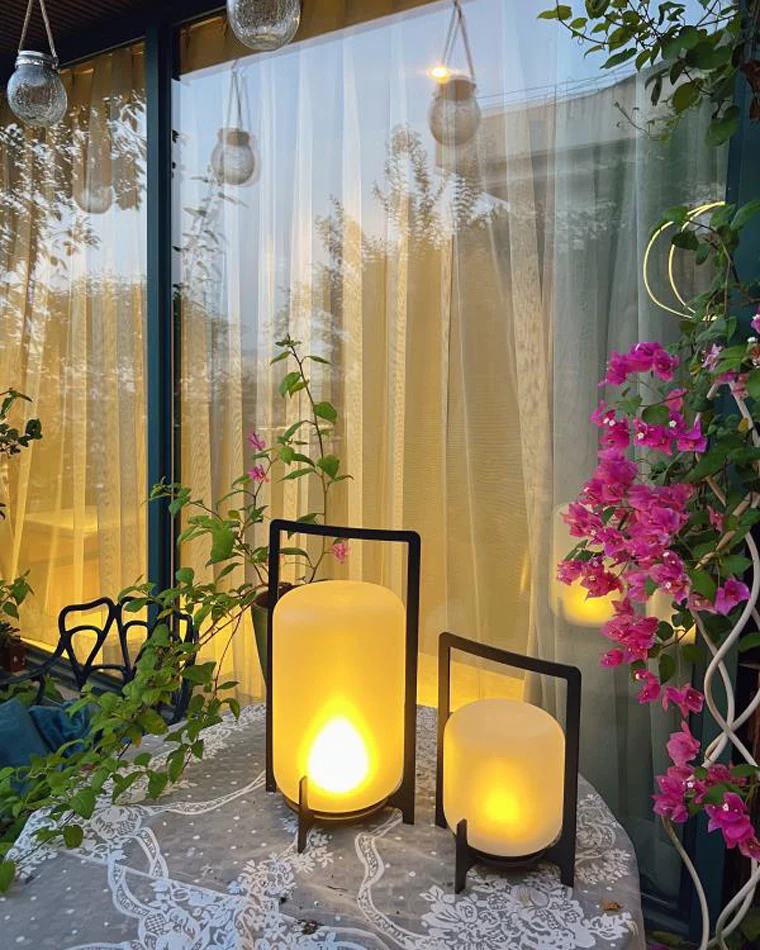 WOMO Outdoor Solar Lantern Light-WM9021 - Image 17