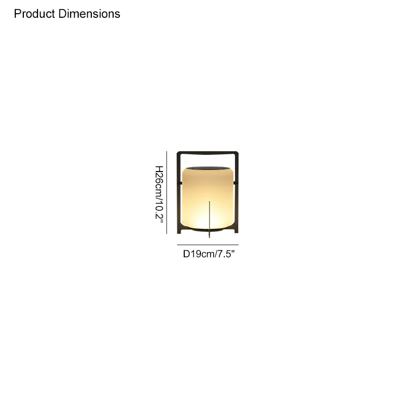 WOMO Outdoor Solar Lantern Light-WM9021 - Image 28