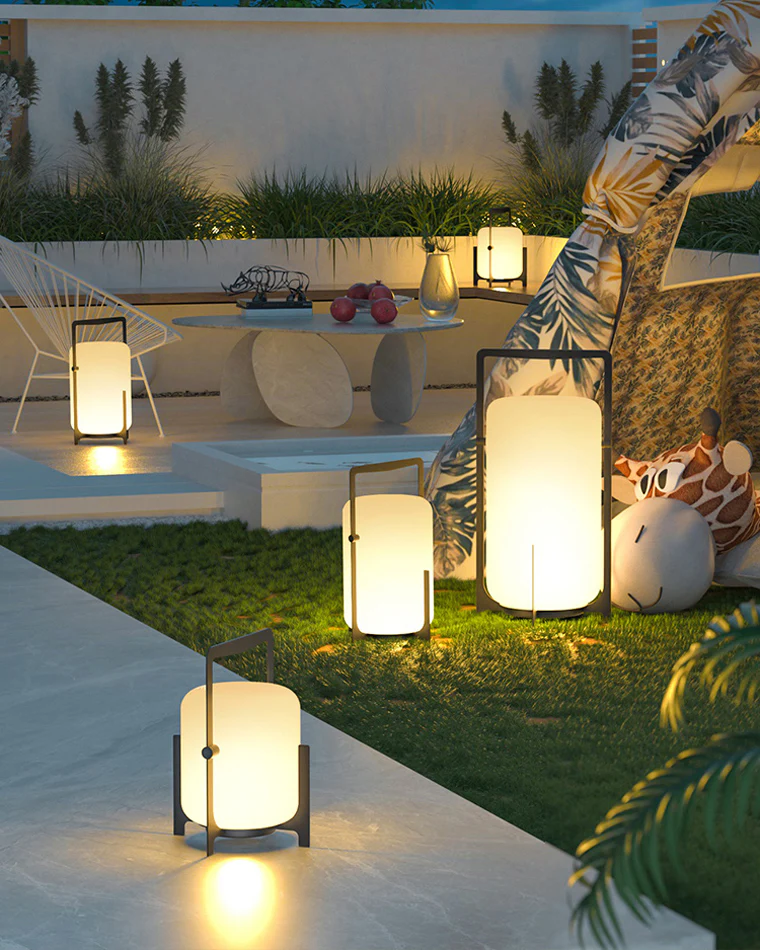 WOMO Outdoor Solar Lantern Light-WM9021 - Image 4