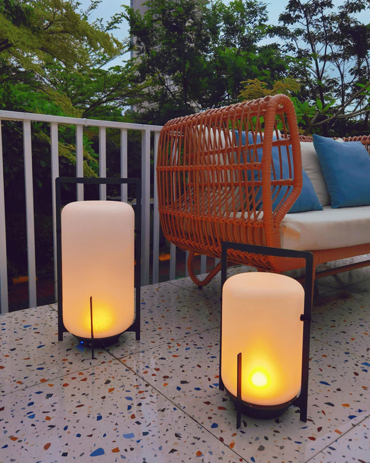 WOMO Outdoor Solar Lantern Light-WM9021 - Image 7