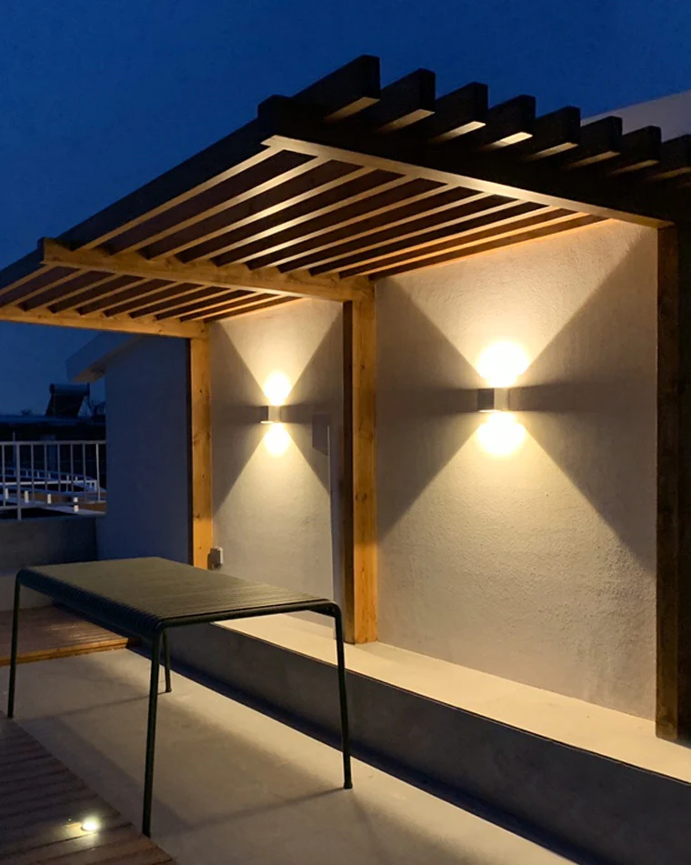 WOMO Outdoor Up Down Wall Light-WM9003 - Image 6