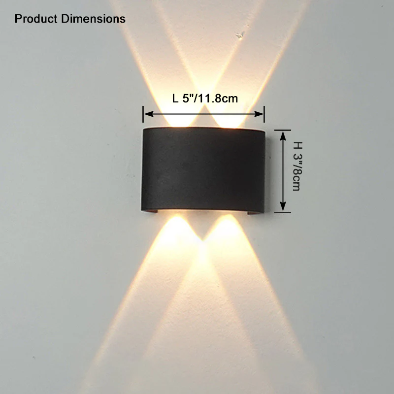 WOMO Outdoor Up Down Wall Light-WM9084 - Image 13