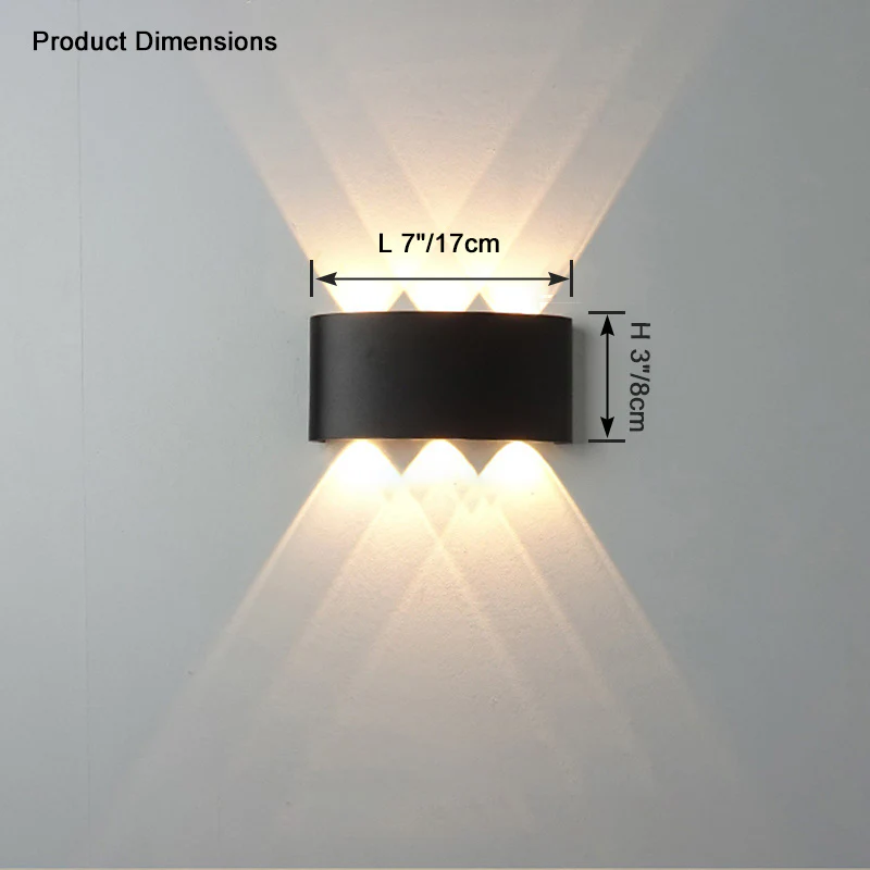 WOMO Outdoor Up Down Wall Light-WM9084 - Image 15