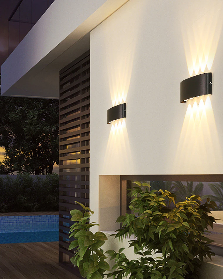 WOMO Outdoor Up Down Wall Light-WM9084 - Image 2