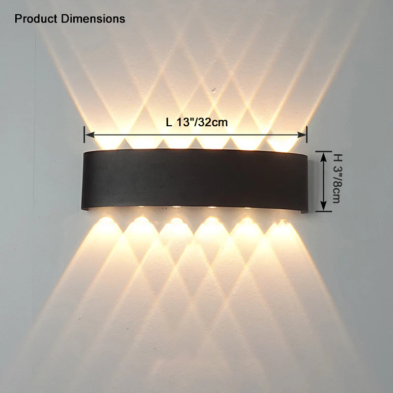 WOMO Outdoor Up Down Wall Light-WM9084 - Image 21