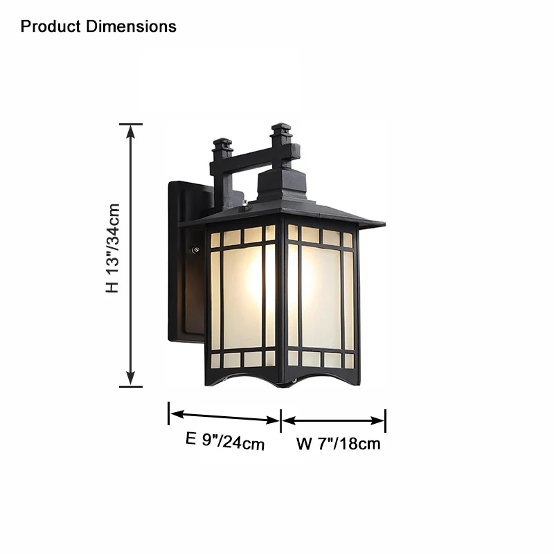 WOMO Craftman Outdoor Wall Lantern-WM9196 - Image 13