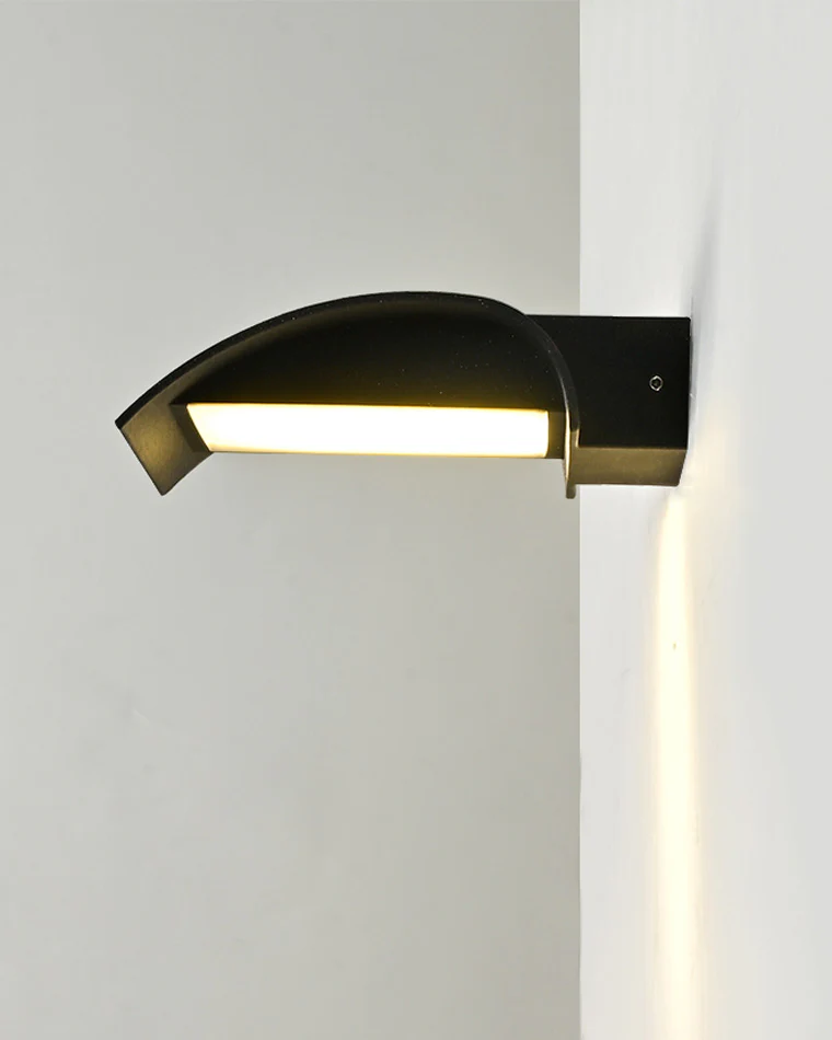 WOMO Curved Outdoor Wall Light-WM9070 - Image 10