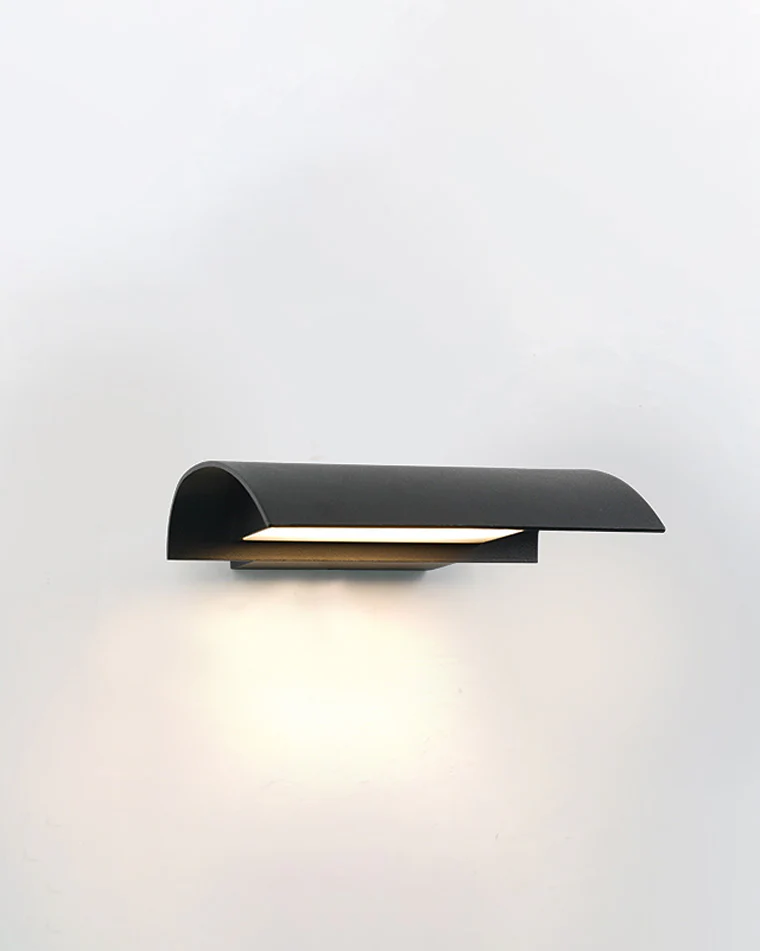 WOMO Curved Outdoor Wall Light-WM9070 - Image 11