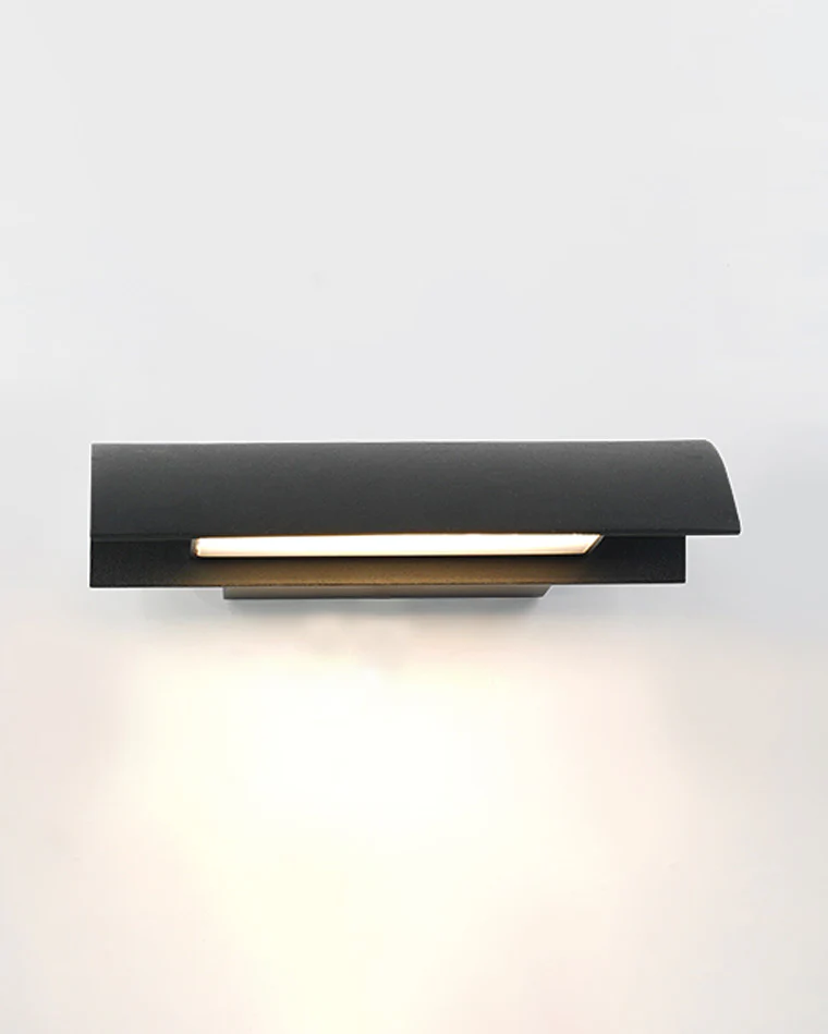 WOMO Curved Outdoor Wall Light-WM9070 - Image 12