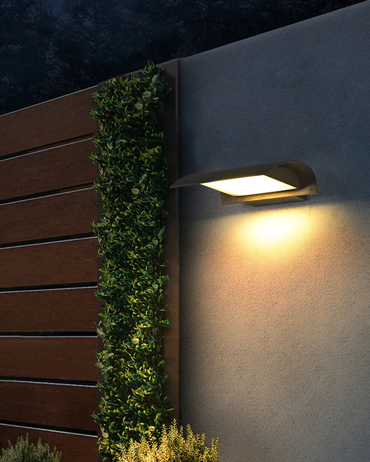 WOMO Curved Outdoor Wall Light-WM9070 - Image 14
