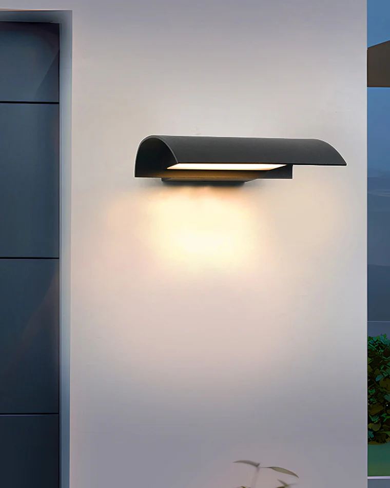 WOMO Curved Outdoor Wall Light-WM9070 - Image 16