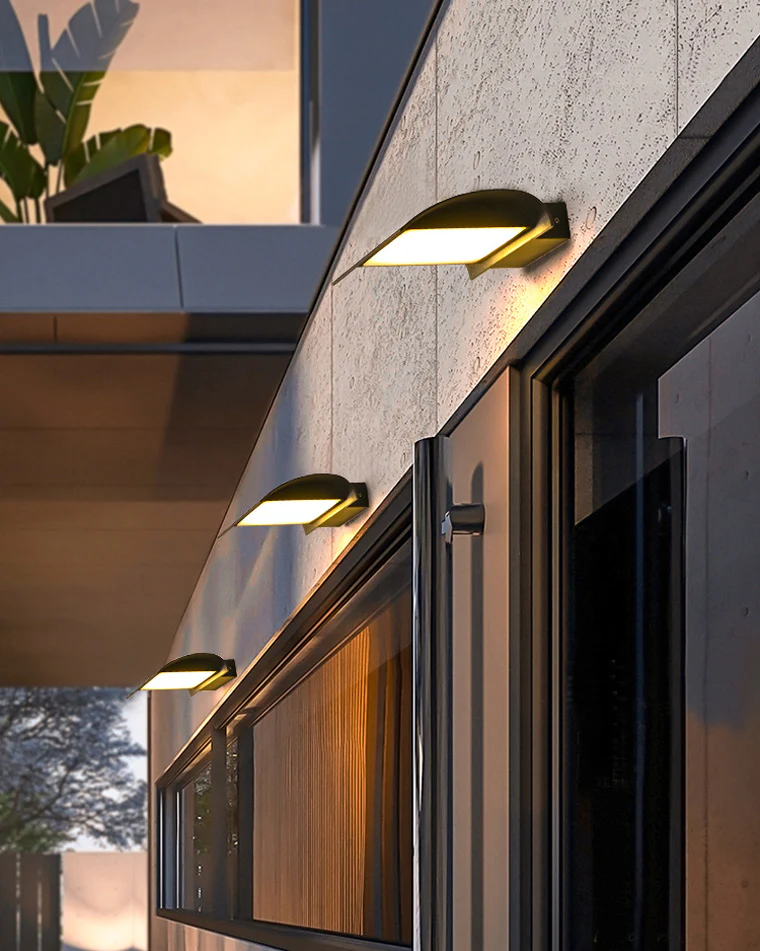 WOMO Curved Outdoor Wall Light-WM9070 - Image 18
