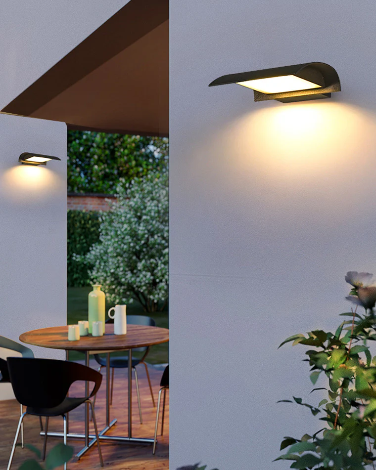 WOMO Curved Outdoor Wall Light-WM9070 - Image 19