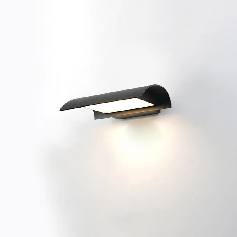 WOMO Curved Outdoor Wall Light-WM9070 - Image 27