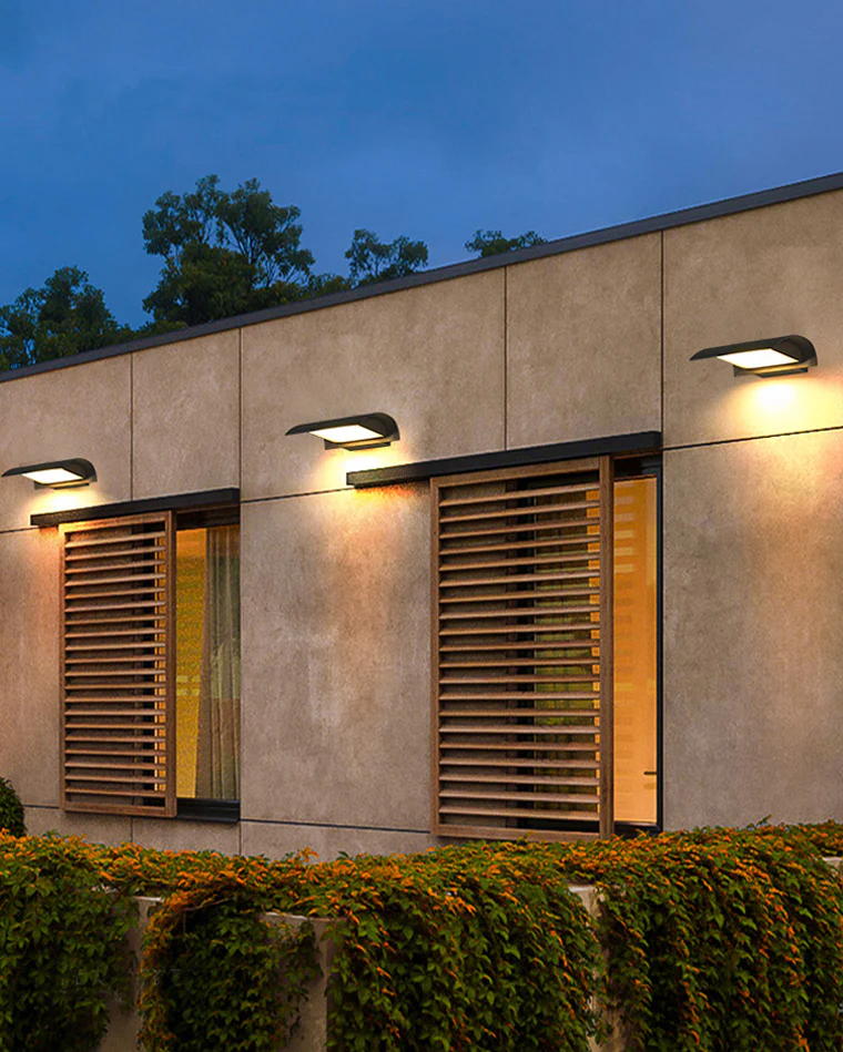 WOMO Curved Outdoor Wall Light-WM9070 - Image 7