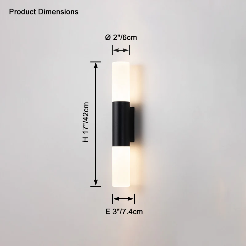 WOMO Double Outdoor Wall Light-WM9097 - Image 12