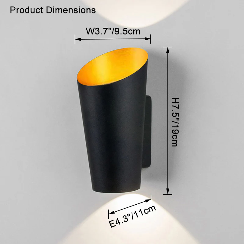 WOMO Cylinder Up Down Outdoor Wall Light-WM9139 - Image 20