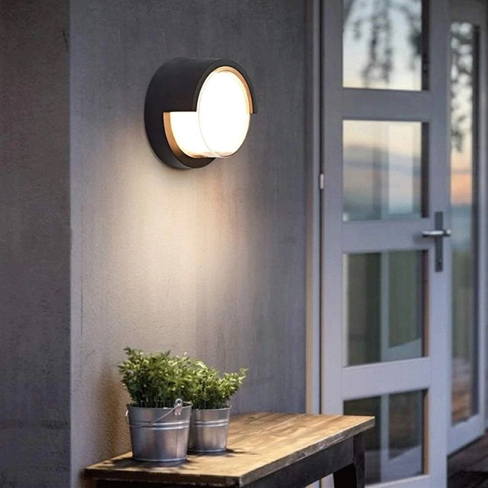 WOMO Round Outdoor Wall Light-WM9144 - Image 12
