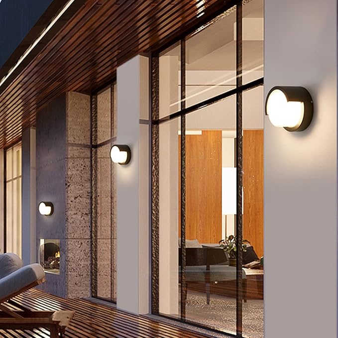 WOMO Round Outdoor Wall Light-WM9144 - Image 4