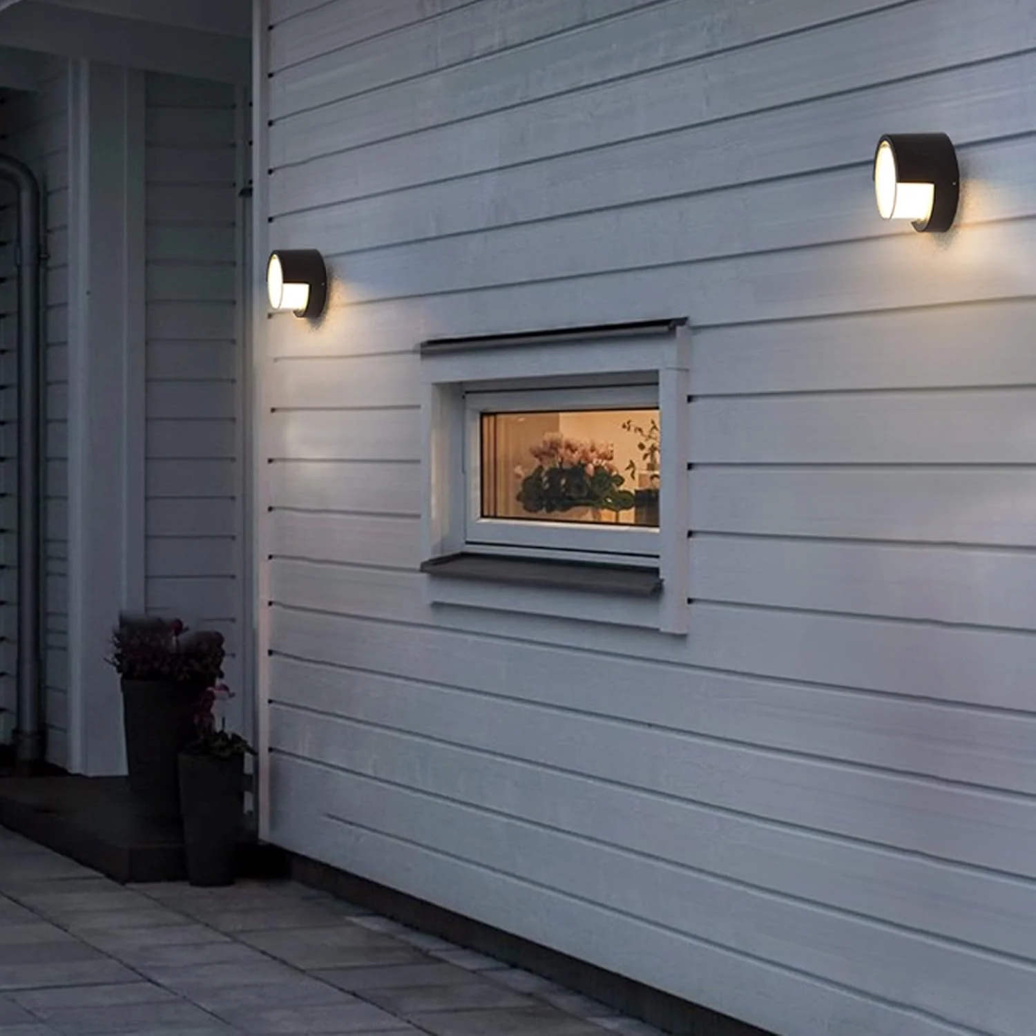WOMO Round Outdoor Wall Light-WM9144 - Image 5