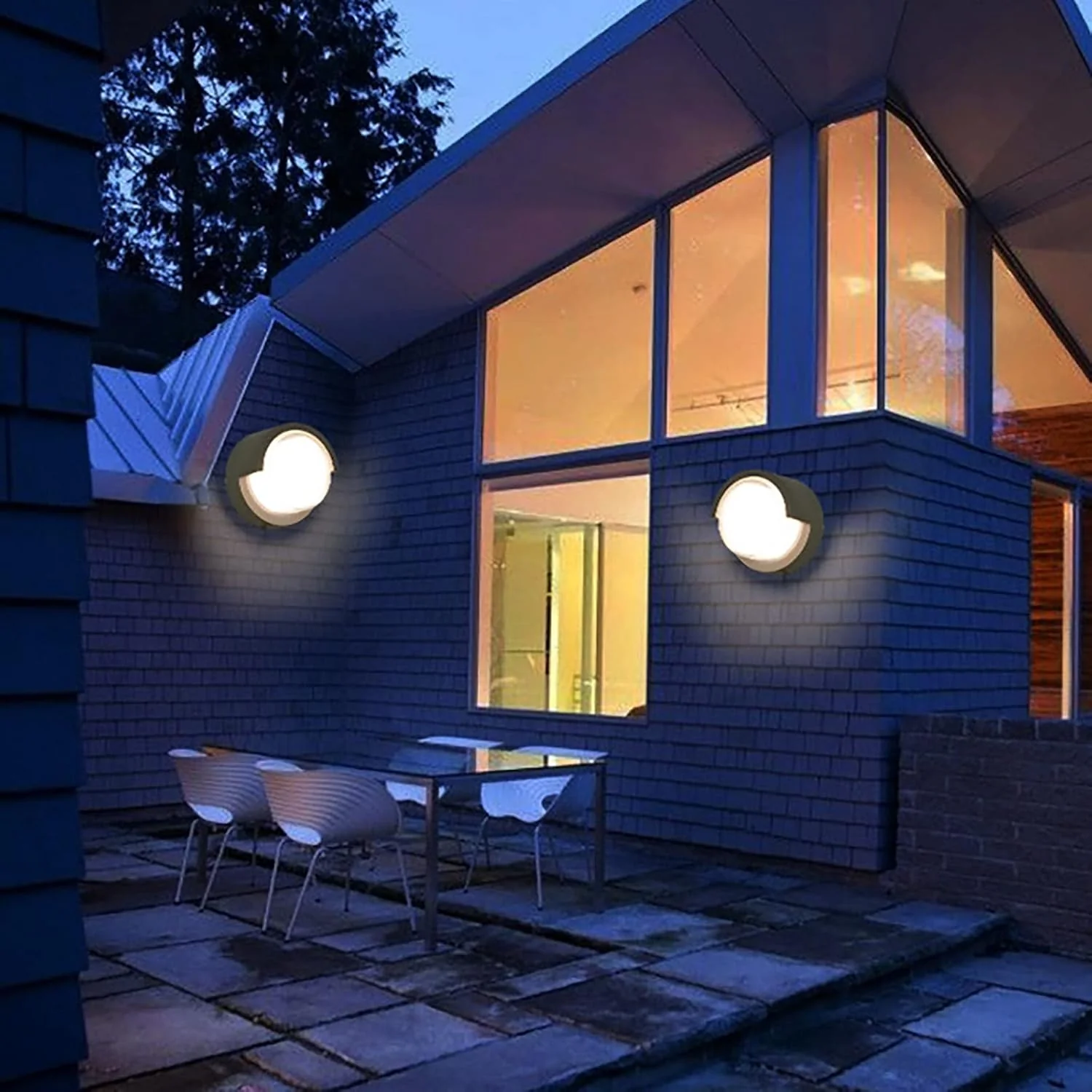 WOMO Round Outdoor Wall Light-WM9144 - Image 8