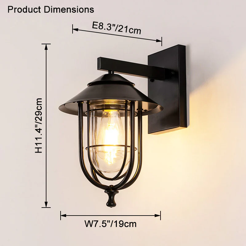 WOMO Outdoor Wall Light-WM9152 - Image 26