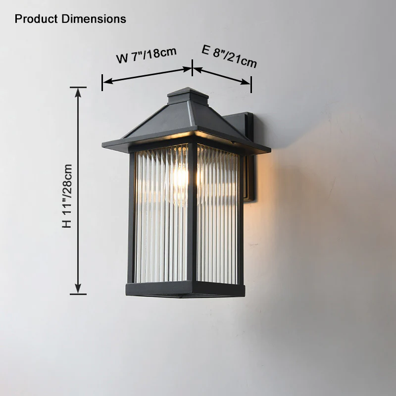 WOMO Outdoor Wall Light-WM9156 - Image 9