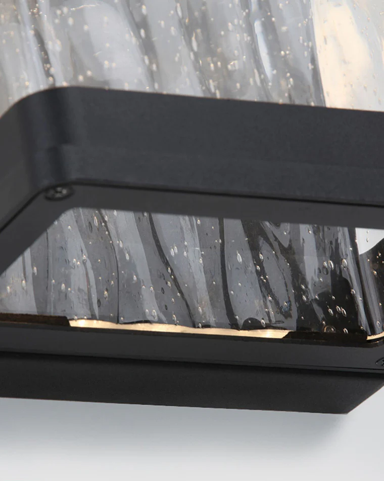 WOMO Seeded Glass Outdoor Wall Light-WM9160 - Image 9